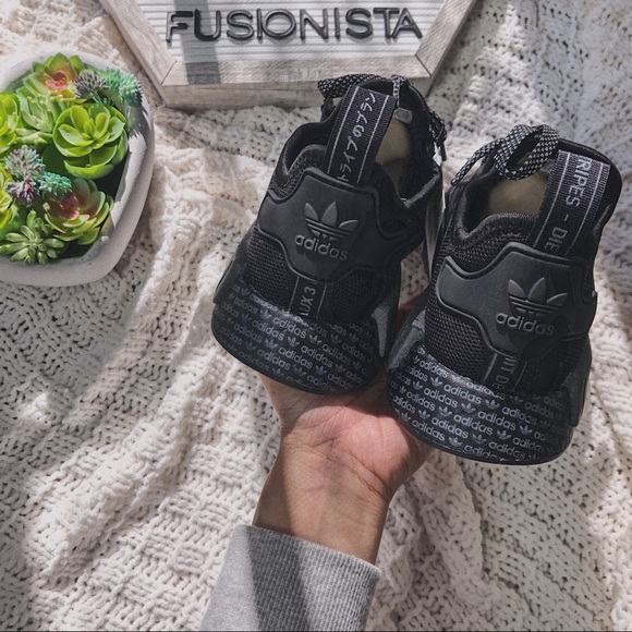 NWT 🍭 Rare Adidas NMD R1 Black Special Edition - Picture 6 of 8